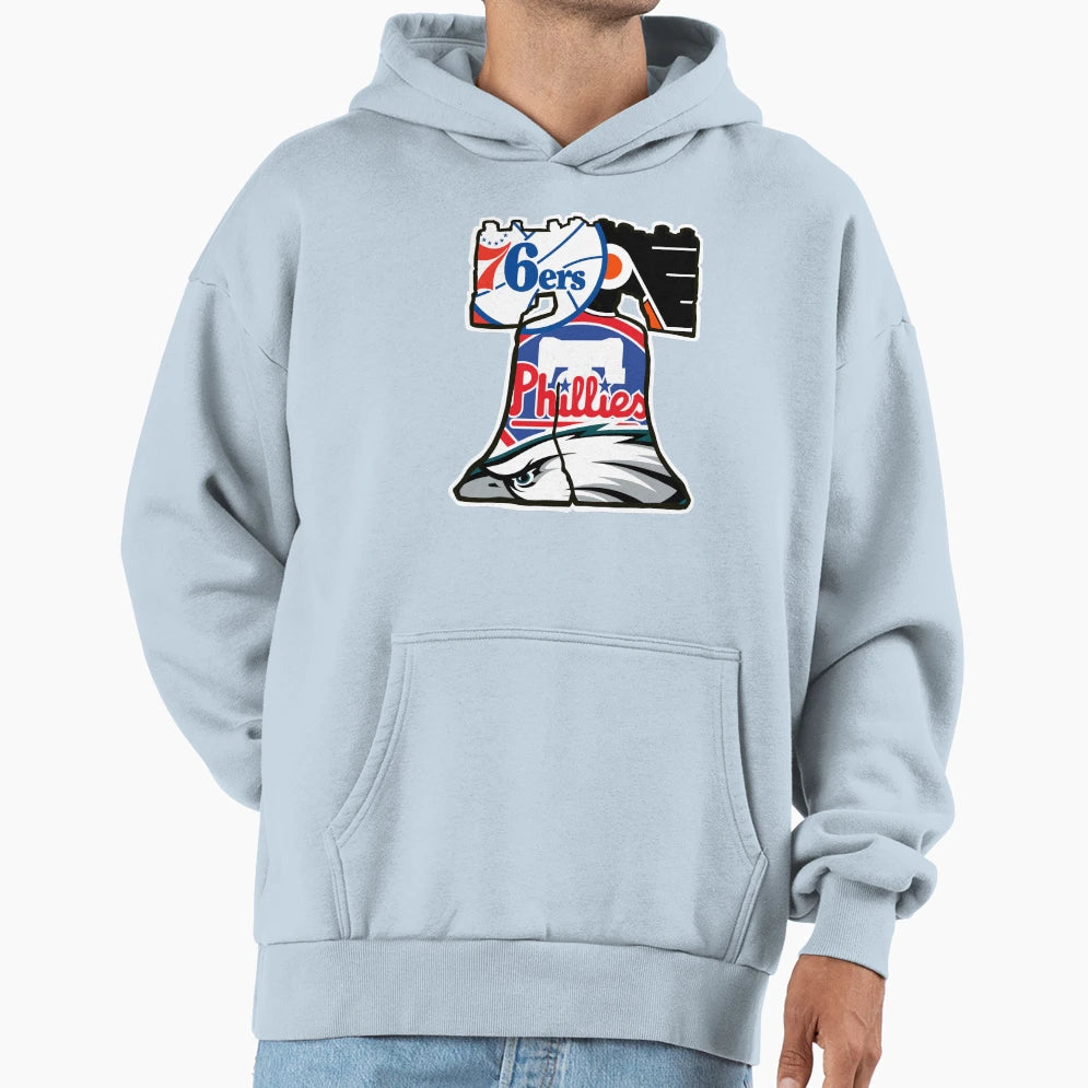 Philly Nation Hoodie - Fun Novelty Design Unisex - T-Shirt, Sweatshirt, Hoodie