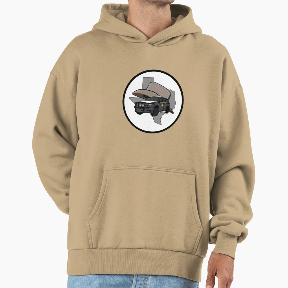 Texas State Trooper Texas Hoodie - Trendy Graphic Men Women - T-Shirt, Sweatshirt, Hoodie