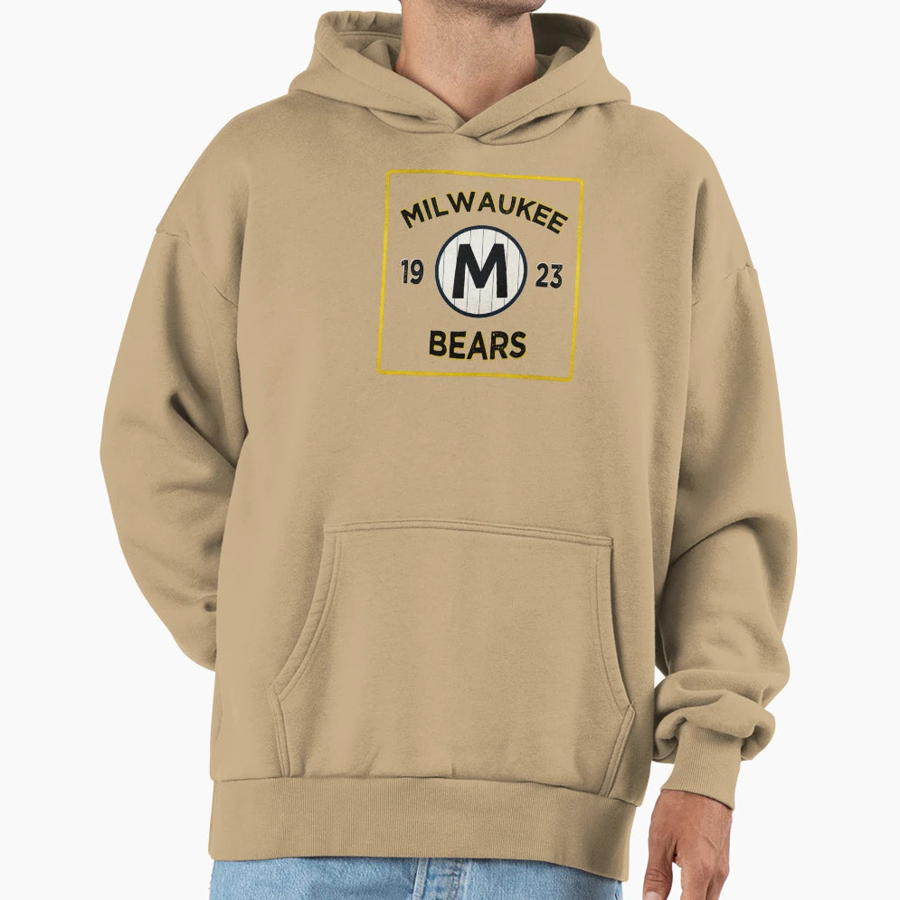 Milwaukee Bears 1923 Milwaukee Hoodie - Streetwear Style Men Women - T-Shirt, Sweatshirt, Hoodie
