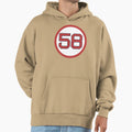 Jonathan Papelbon 58 Jersey Number Hoodie - Unique Graphic for Adults - T-Shirt, Sweatshirt, Hoodie