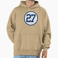 Giancarlo Stanton 27 Jersey Number Hoodie - Fun Novelty Design Unisex - T-Shirt, Sweatshirt, Hoodie