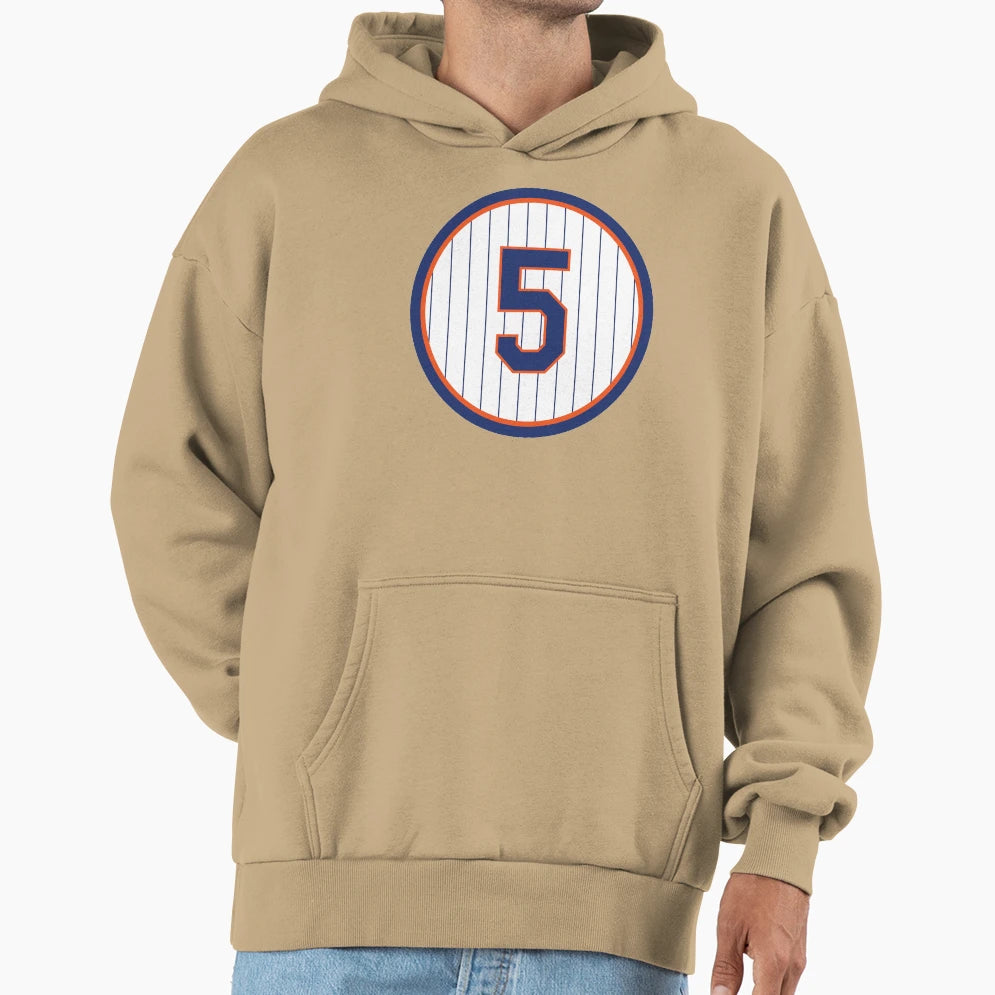 David Wright 5 Jersey Number Hoodie - Fun Novelty Design Unisex - T-Shirt, Sweatshirt, Hoodie