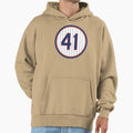Tom Seaver 41 Jersey Number Hoodie - Unique Graphic Men Women - T-Shirt, Sweatshirt, Hoodie