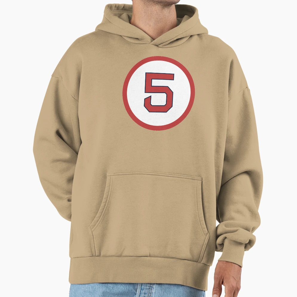 Nomar Garciaparra 5 Jersey Number Hoodie - Aesthetic Graphic Men Women - T-Shirt, Sweatshirt, Hoodie