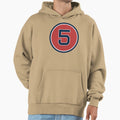 Nomar Garciaparra 5 Jersey Number Hoodie - Minimalist Print Men Women - T-Shirt, Sweatshirt, Hoodie