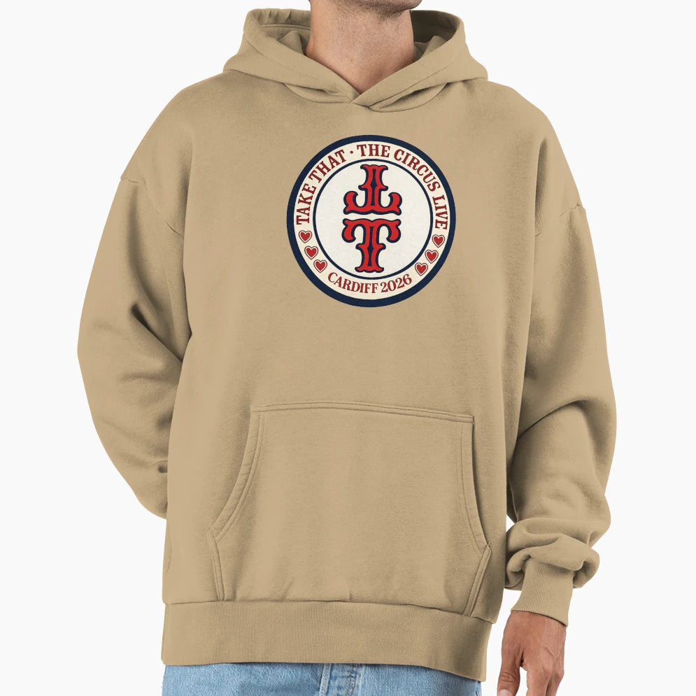 2026 Cardiff Circus Hoodie - Minimalist Print for Adults - T-Shirt, Sweatshirt, Hoodie