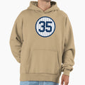 Mike Mussina 35 Jersey Number Hoodie - Trendy Graphic for Adults - T-Shirt, Sweatshirt, Hoodie