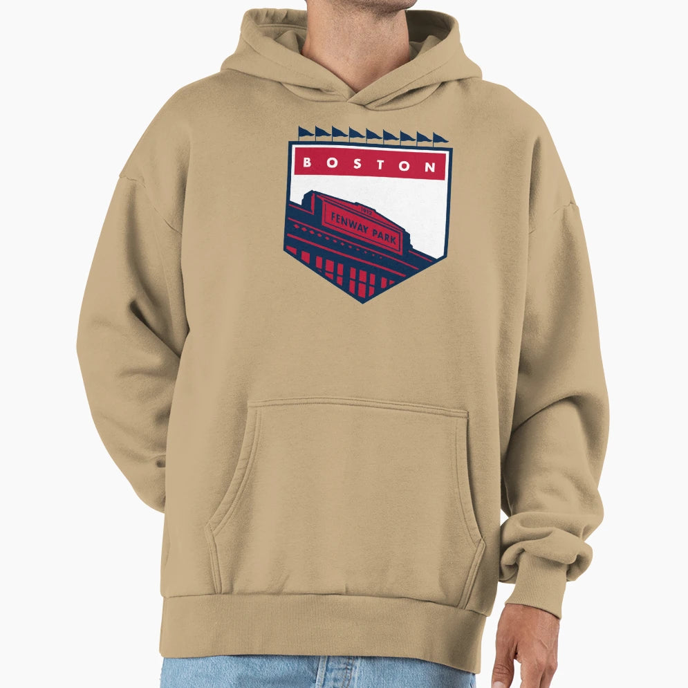 Fenway Park Hoodie - Custom Art Print for Adults - T-Shirt, Sweatshirt, Hoodie