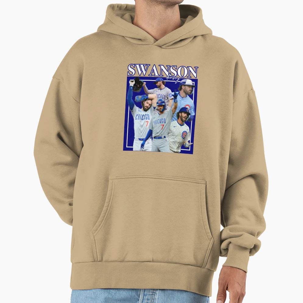 Dansby Swanson Hoodie - Aesthetic Graphic Men Women - T-Shirt, Sweatshirt, Hoodie