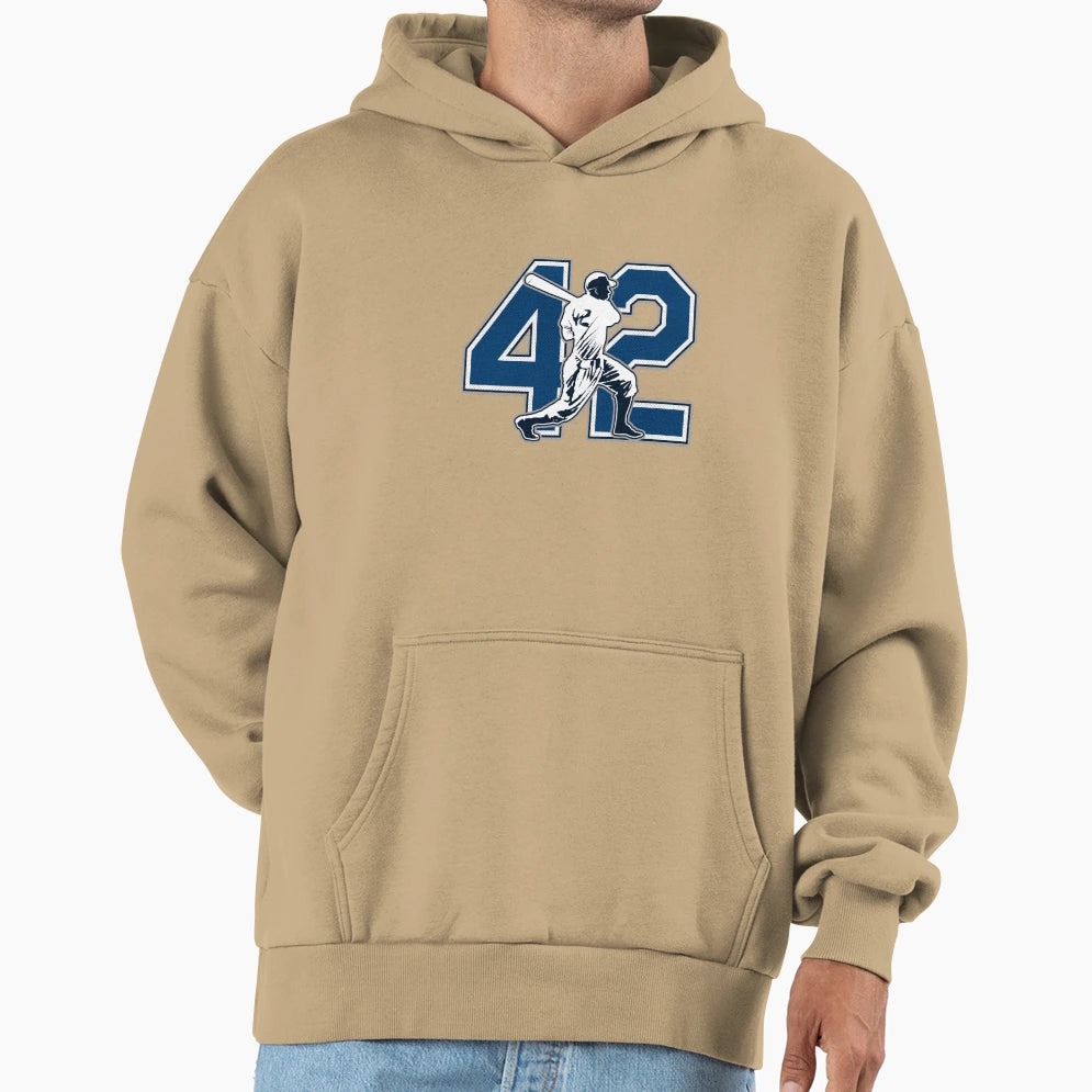 42 Jackie Original Hoodie - Minimalist Print Unisex - T-Shirt, Sweatshirt, Hoodie