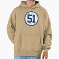 Bernie Williams 51 Jersey Number Hoodie - Casual Everyday Wear Unisex - T-Shirt, Sweatshirt, Hoodie