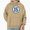 Thurman Munson 15 Jersey Number Hoodie - Novelty Apparel Unisex - T-Shirt, Sweatshirt, Hoodie