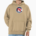New York Cubans Distressed Circle Logo Hoodie - Trendy Graphic Unisex - T-Shirt, Sweatshirt, Hoodie