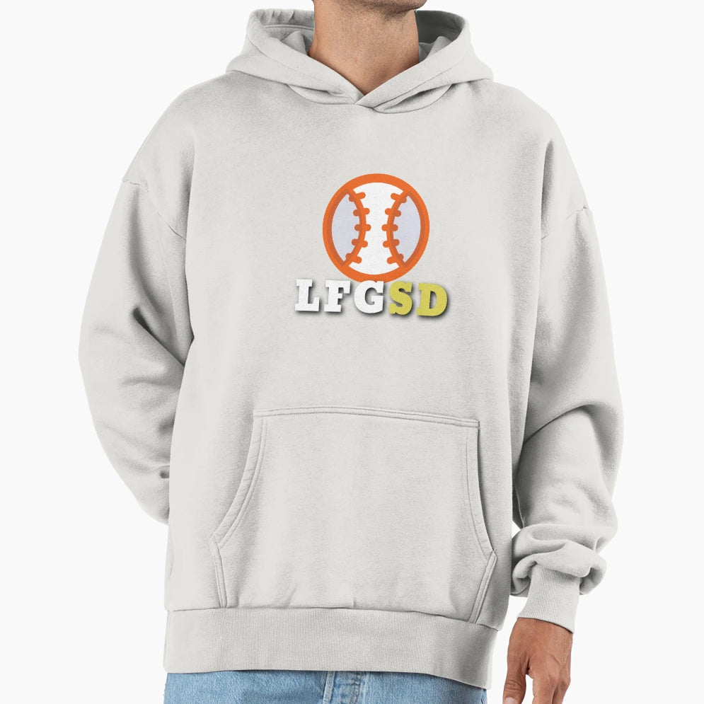 Lfgsd Baseball And Hoodie - Casual Everyday Wear Men Women - T-Shirt, Sweatshirt, Hoodie