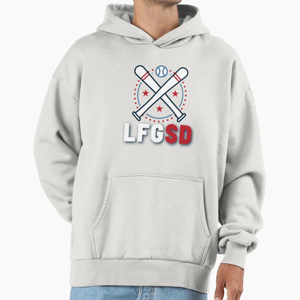Lfgsd Baseball And Hoodie - Fun Novelty Design Unisex - T-Shirt, Sweatshirt, Hoodie