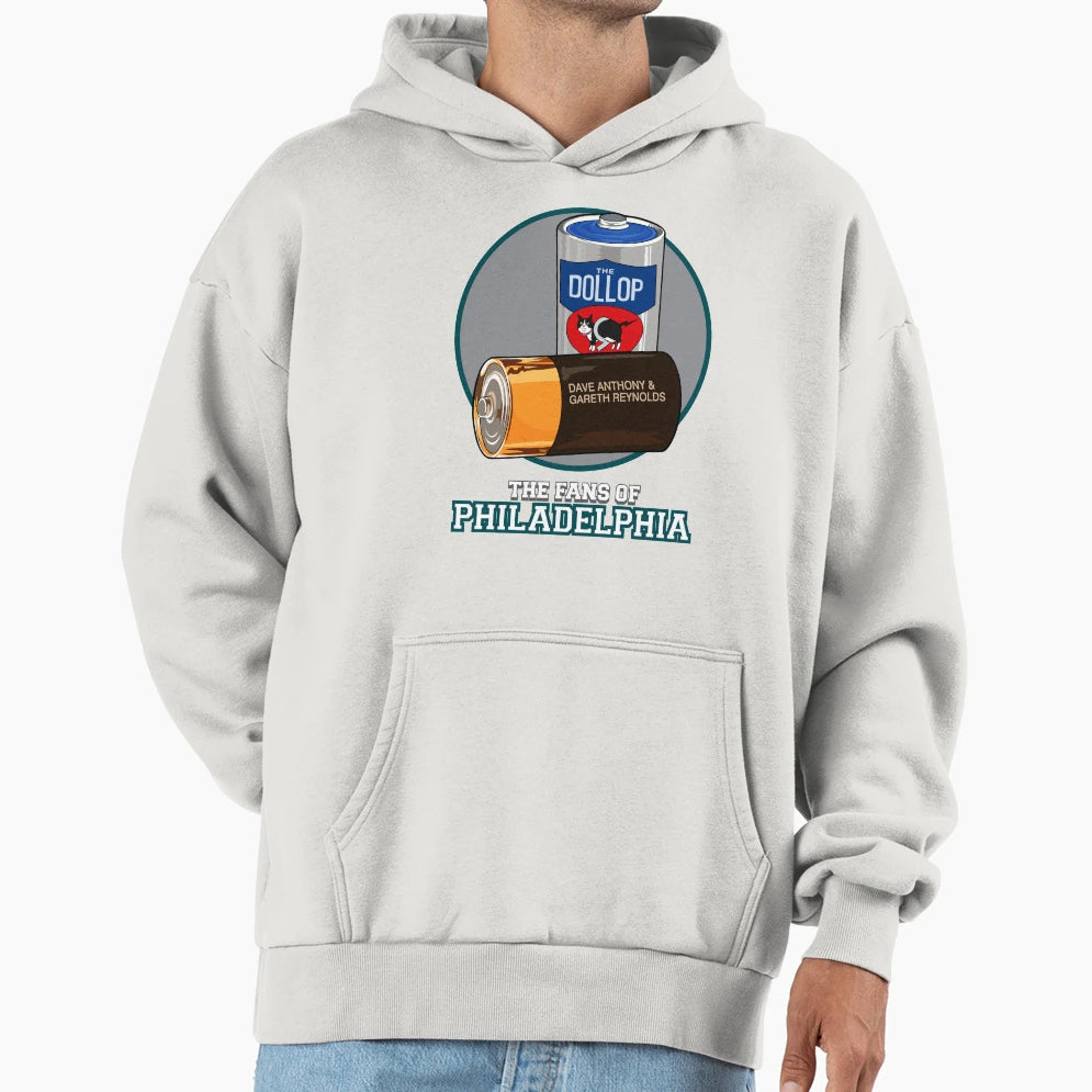 Dollop Fans Philadelphia Hoodie - Graphic Print Unisex - T-Shirt, Sweatshirt, Hoodie