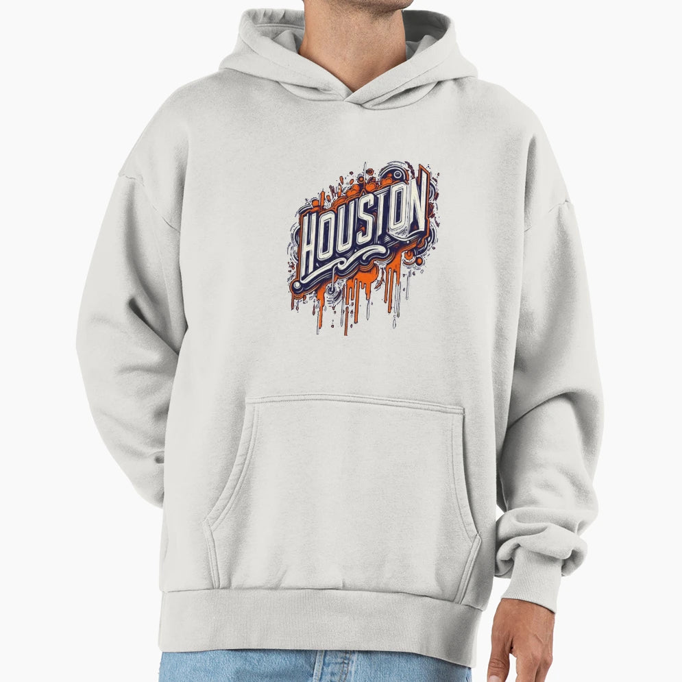 Houston Lets Go Hoodie - Novelty Apparel Unisex - T-Shirt, Sweatshirt, Hoodie