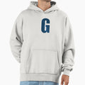Letter G Stars Sky Monogram Art Hoodie - Trendy Graphic Unisex - T-Shirt, Sweatshirt, Hoodie
