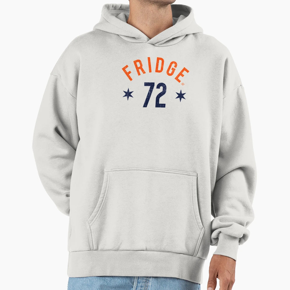 Fridge 72 Chicago Legend William Hoodie - Novelty Apparel Unisex - T-Shirt, Sweatshirt, Hoodie