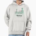 Boston Massachusetts Americas Beloved Hoodie - Custom Art Print Unisex - T-Shirt, Sweatshirt, Hoodie