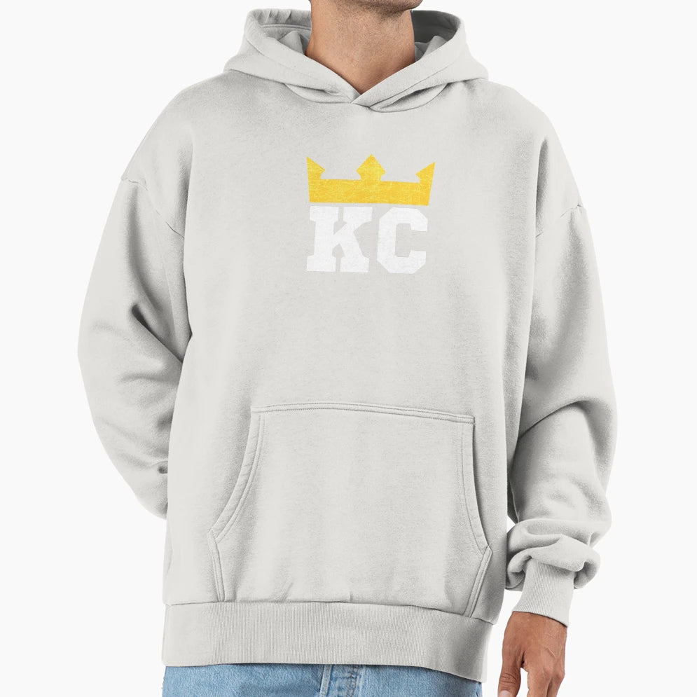 Kansas City Royal Blue Kc Crown Town Hoodie - Custom Art Print Men Women - T-Shirt, Sweatshirt, Hoodie