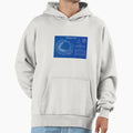 Fenway Park Cathedral Baseball Blueprint Hoodie - Trendy Graphic Men Women - T-Shirt, Sweatshirt, Hoodie