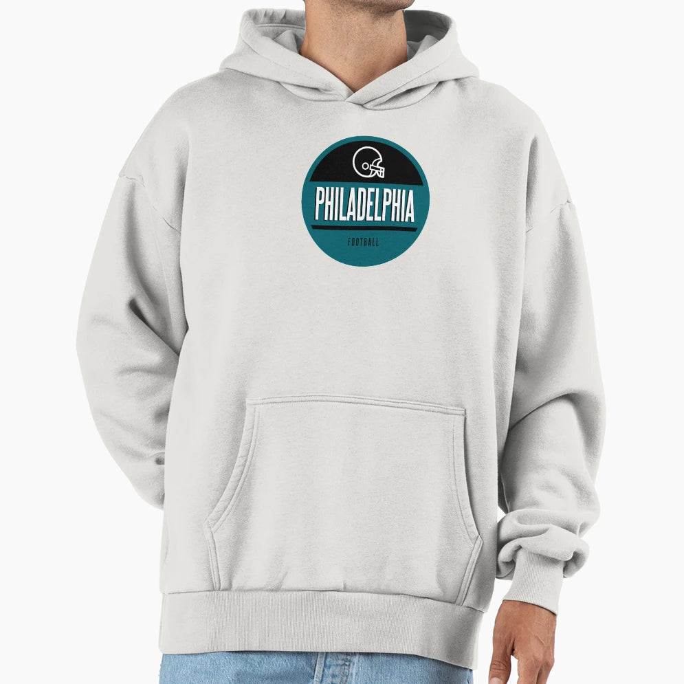 Philadelphia Football Hoodie - Aesthetic Graphic Men Women - T-Shirt, Sweatshirt, Hoodie