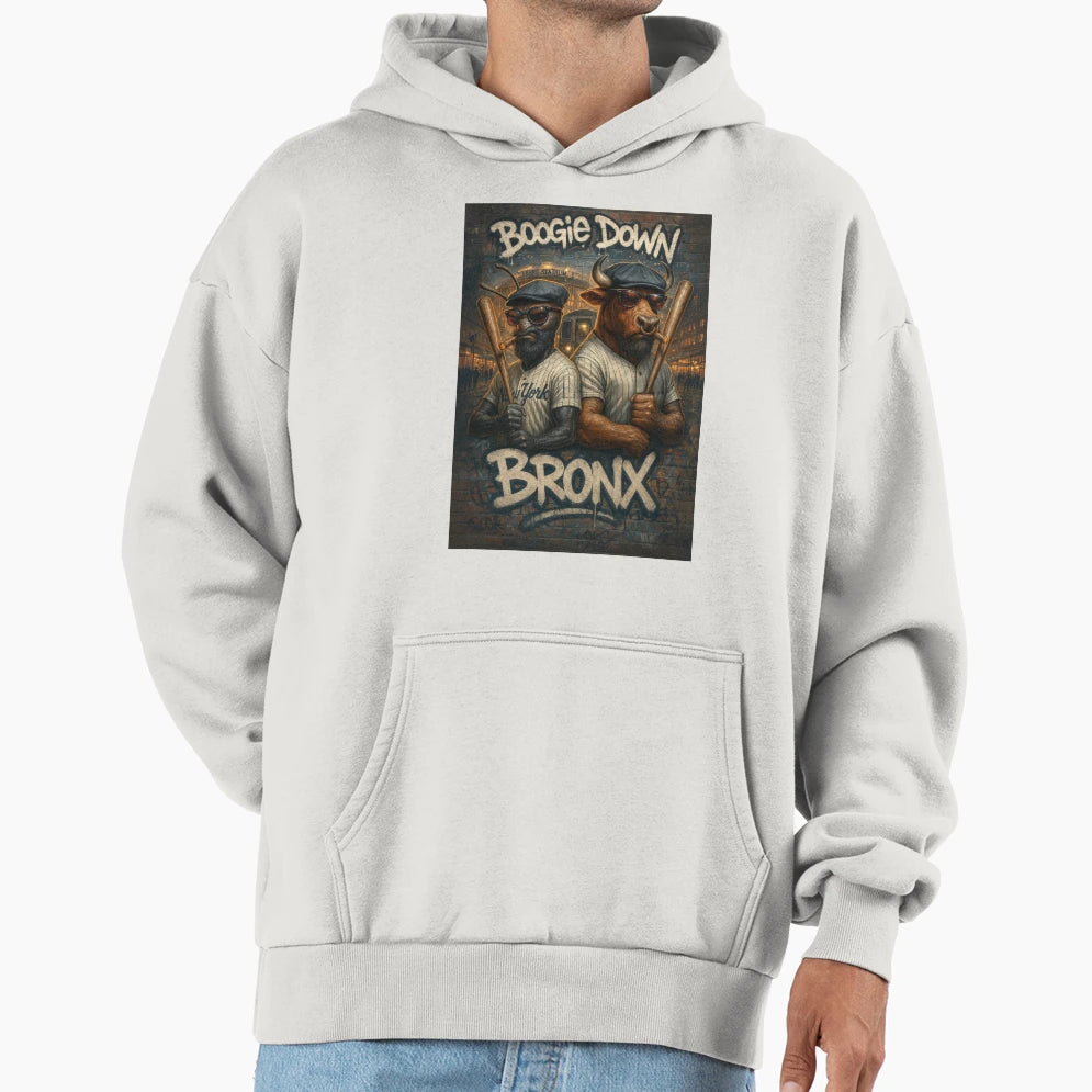 Ant Ox Unbox Bronx Hoodie - Trendy Graphic for Adults - T-Shirt, Sweatshirt, Hoodie
