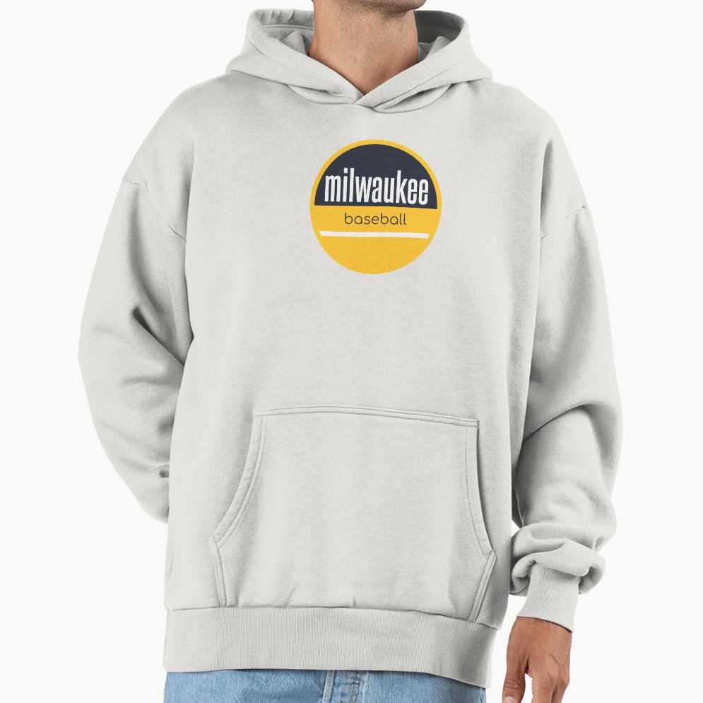 Milwaukee Baseball Hoodie - Fun Novelty Design for Adults - T-Shirt, Sweatshirt, Hoodie