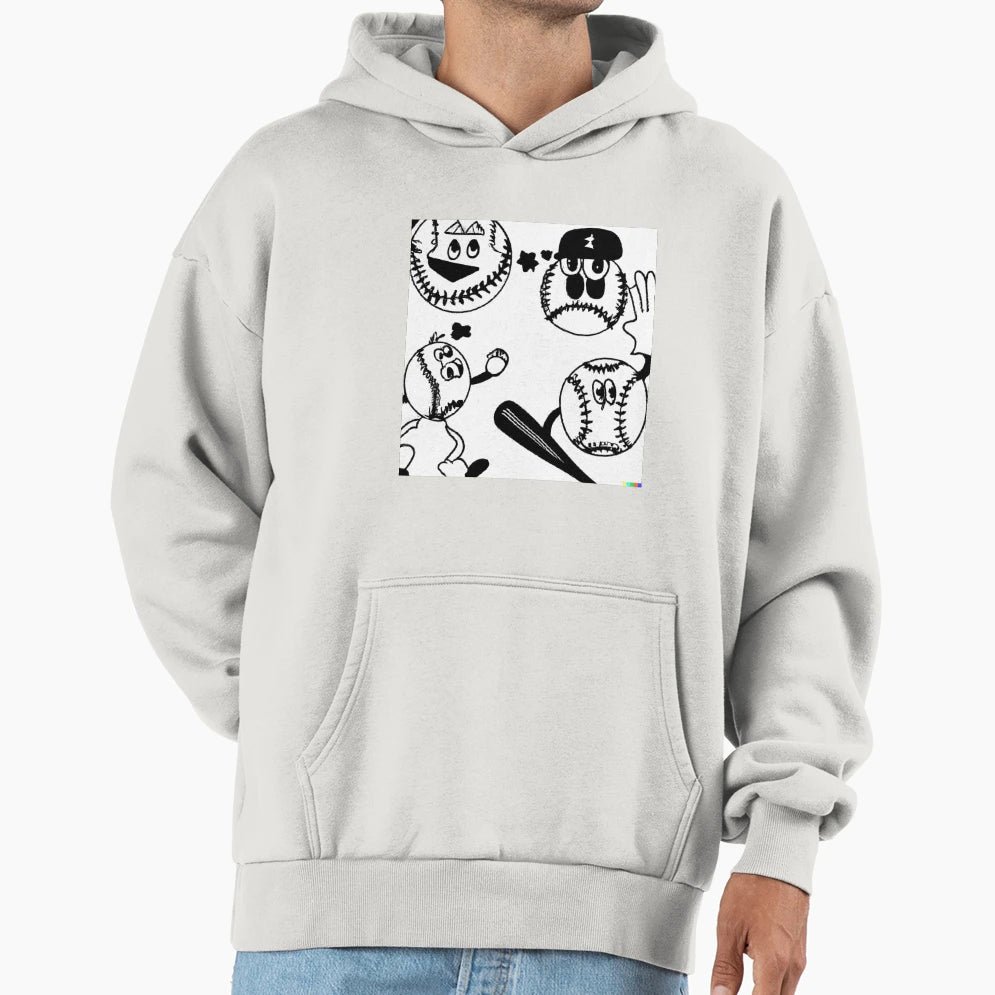 Baseball Sport Where You Get To Play Hoodie - Graphic Print Men Women - T-Shirt, Sweatshirt, Hoodie