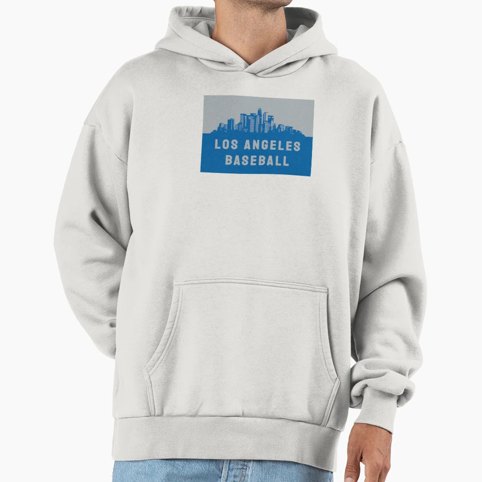 Los Angeles Baseball Hoodie - Streetwear Style Men Women - T-Shirt, Sweatshirt, Hoodie
