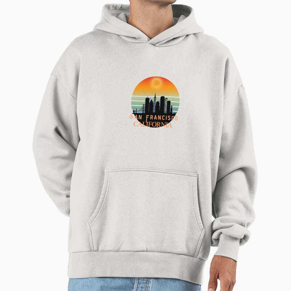 San Francisco Hoodie - Trendy Graphic Unisex - T-Shirt, Sweatshirt, Hoodie