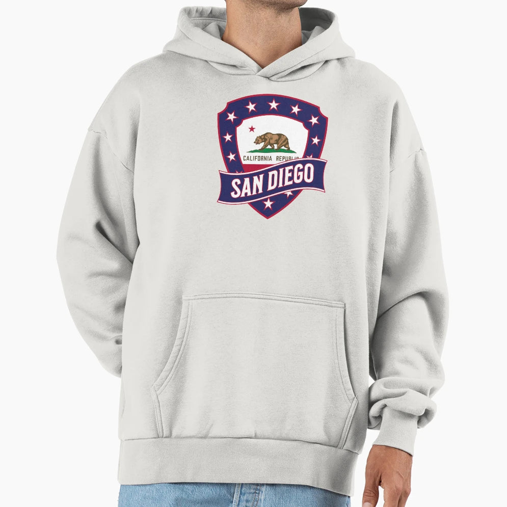 San Diego Ca Hoodie - Streetwear Style Men Women - T-Shirt, Sweatshirt, Hoodie