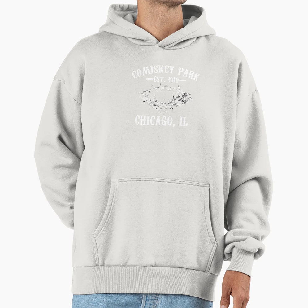 Original Comiskey Park Stadium Chicago T-Shirt - Fun Novelty Design Unisex - T-Shirt, Sweatshirt, Hoodie