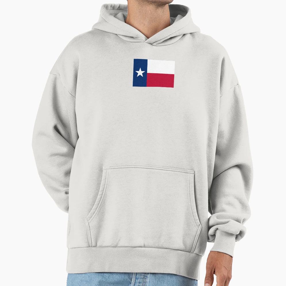 Texas Flag Hoodie - Graphic Print for Adults - T-Shirt, Sweatshirt, Hoodie