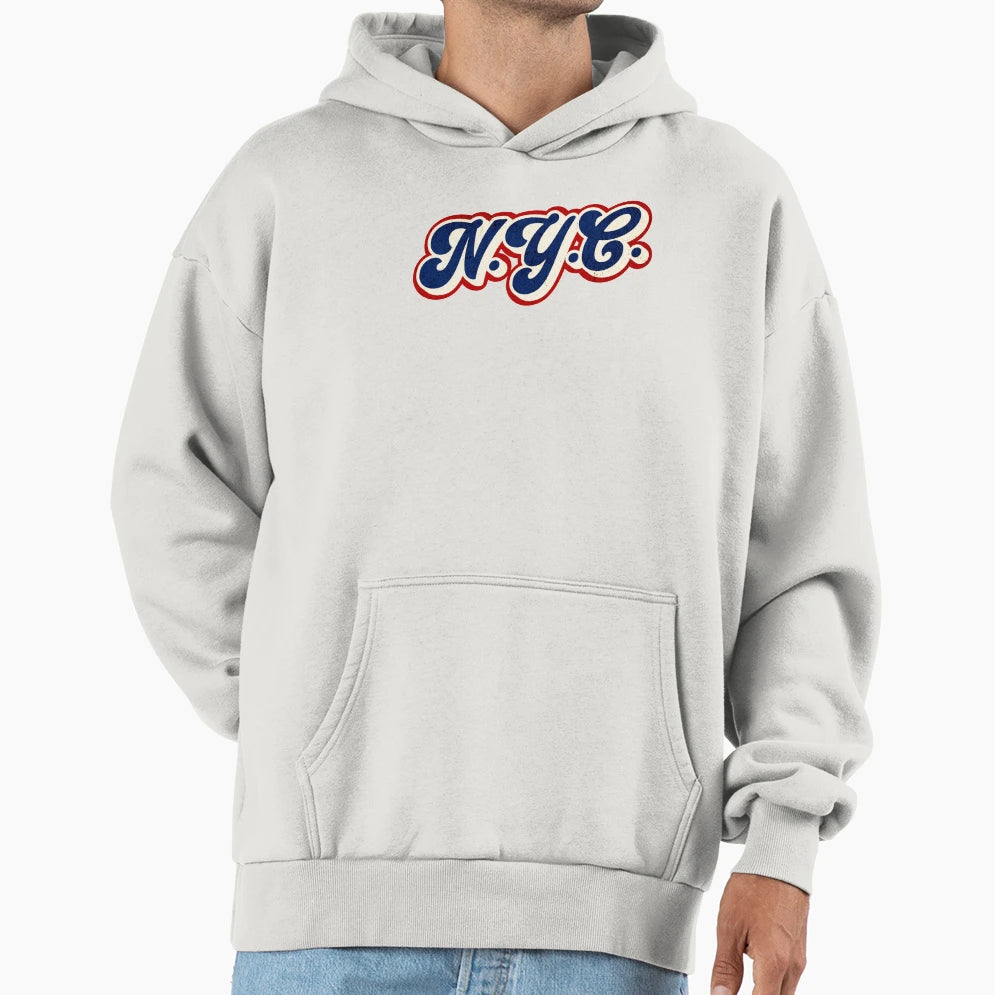 Nyc New York City Logo Hoodie - Custom Art Print Unisex - T-Shirt, Sweatshirt, Hoodie