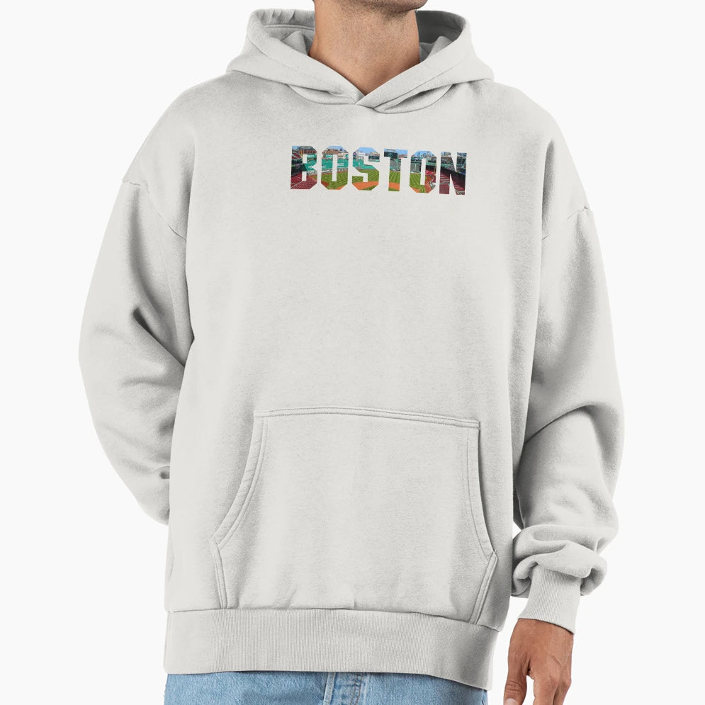 Boston Fenway Park Hoodie - Casual Everyday Wear for Adults - T-Shirt, Sweatshirt, Hoodie