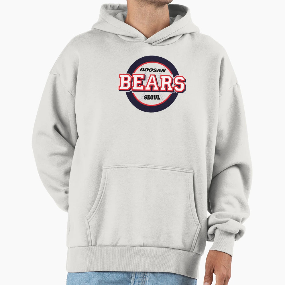 Baseball Kbo Doosan Bears Hoodie - Minimalist Print for Adults - T-Shirt, Sweatshirt, Hoodie