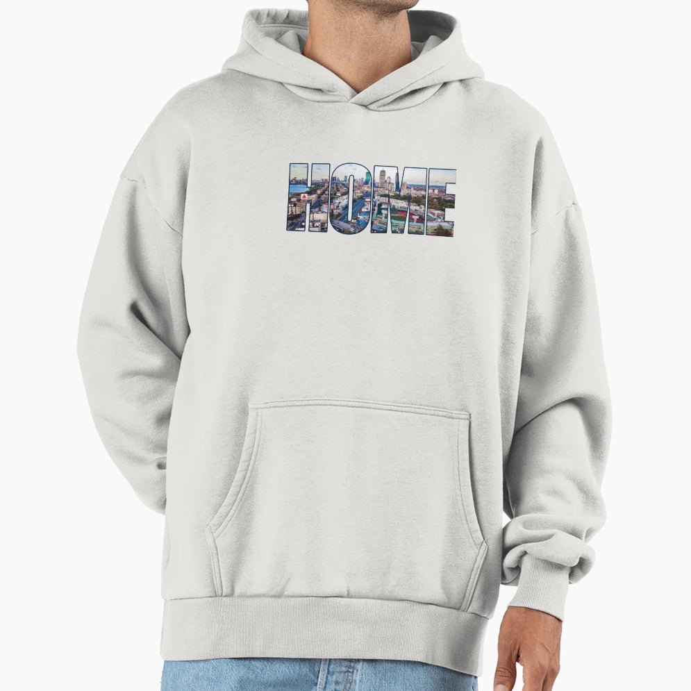 Boston Hoodie - Custom Art Print for Adults - T-Shirt, Sweatshirt, Hoodie
