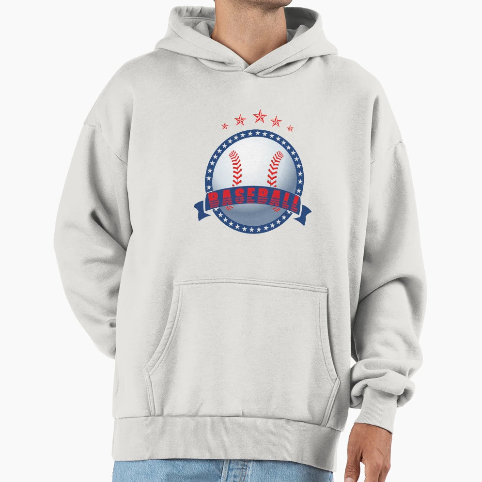 Baseball Hoodie - Trendy Graphic for Adults - T-Shirt, Sweatshirt, Hoodie