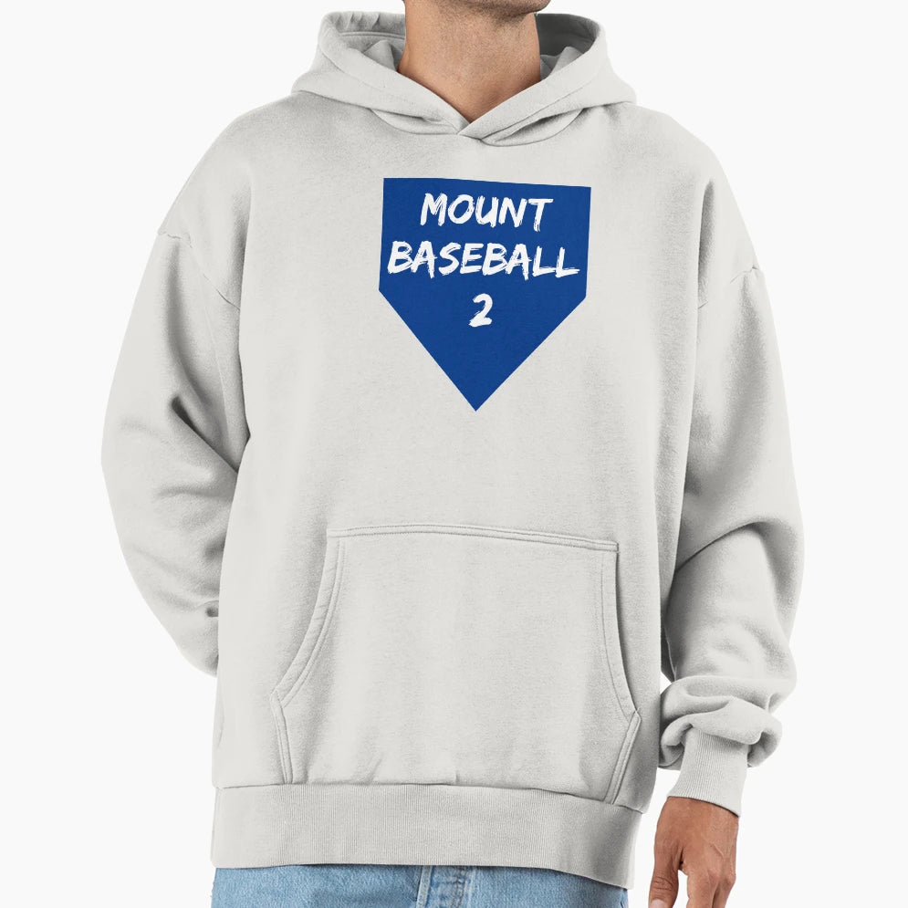 Mount Baseball 2 Hoodie - Casual Everyday Wear Unisex - T-Shirt, Sweatshirt, Hoodie