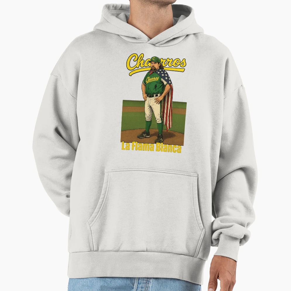 La Flama Blanca Hoodie - Graphic Print for Adults - T-Shirt, Sweatshirt, Hoodie