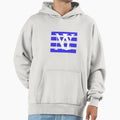 Nyc Distorted Hoodie - Trendy Graphic Men Women - T-Shirt, Sweatshirt, Hoodie