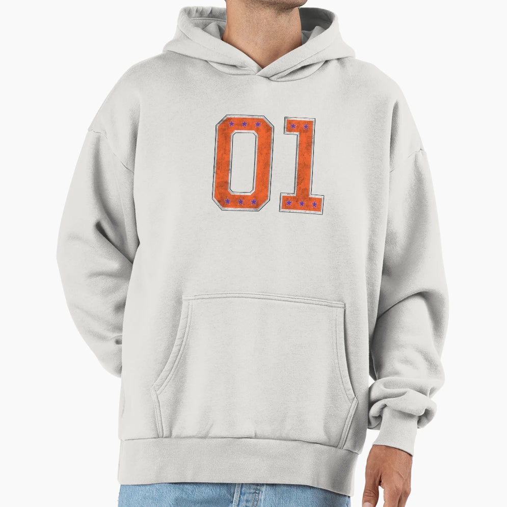01 General Lee Hoodie - Aesthetic Graphic for Adults - T-Shirt, Sweatshirt, Hoodie
