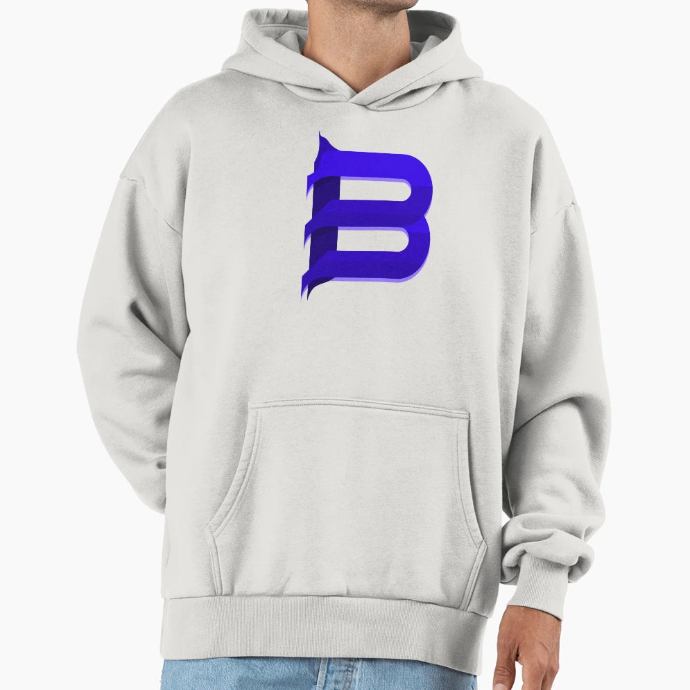 B Logo Hoodie - Graphic Print Unisex - T-Shirt, Sweatshirt, Hoodie