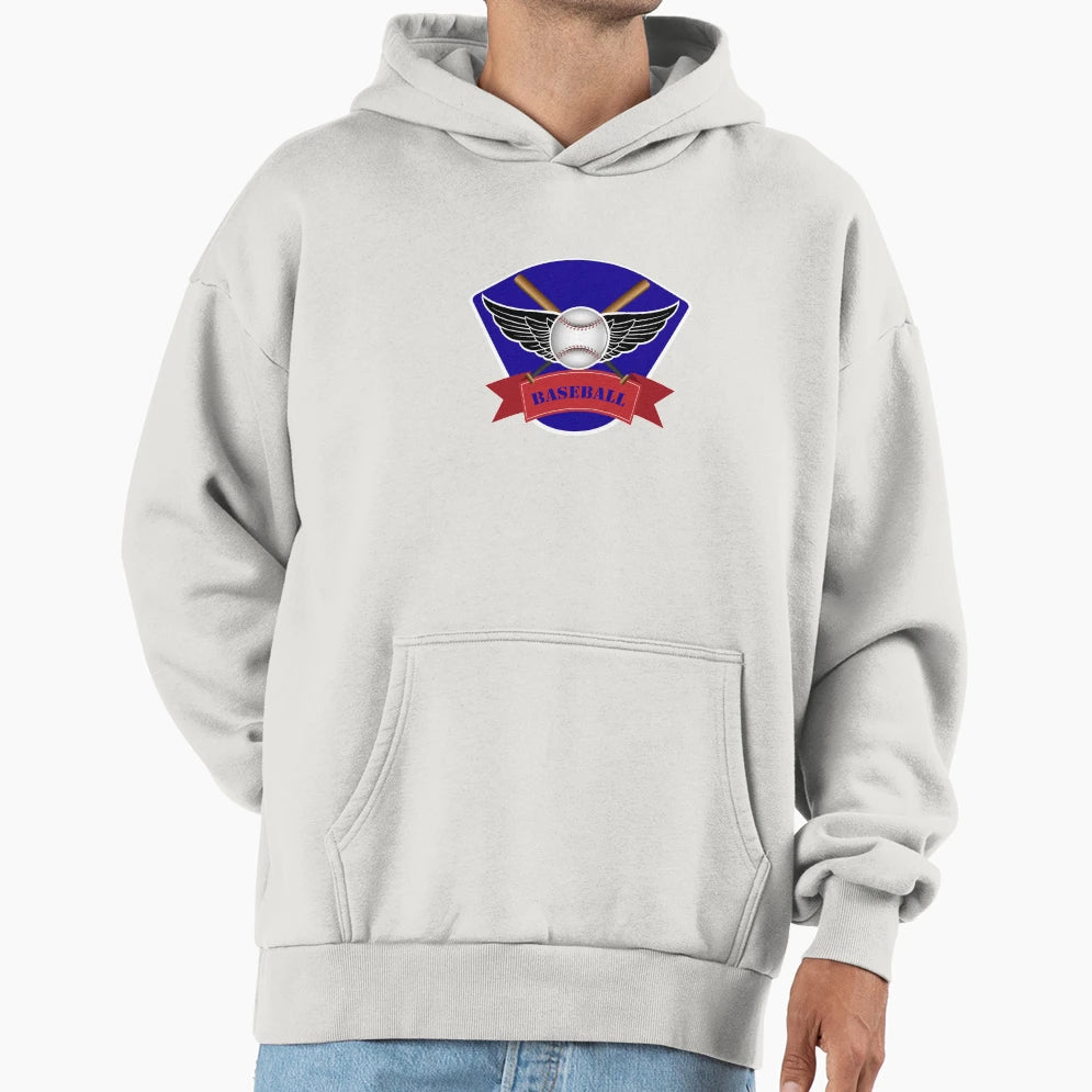 Baseball Hoodie - Unique Graphic Men Women - T-Shirt, Sweatshirt, Hoodie