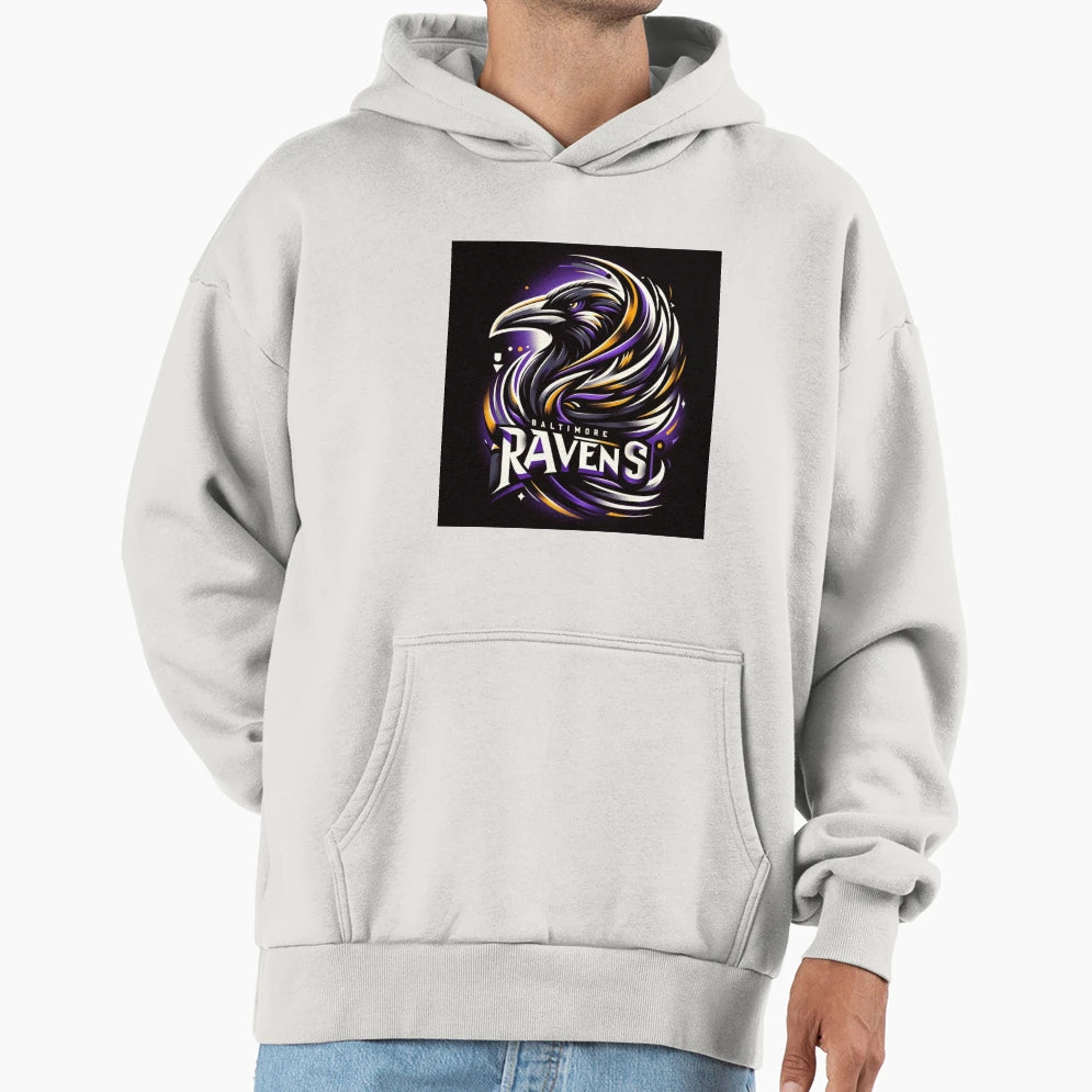 Ravens Football Hoodie - Casual Everyday Wear for Adults - T-Shirt, Sweatshirt, Hoodie