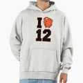 I Glove 12 Hoodie - Fun Novelty Design Men Women - T-Shirt, Sweatshirt, Hoodie