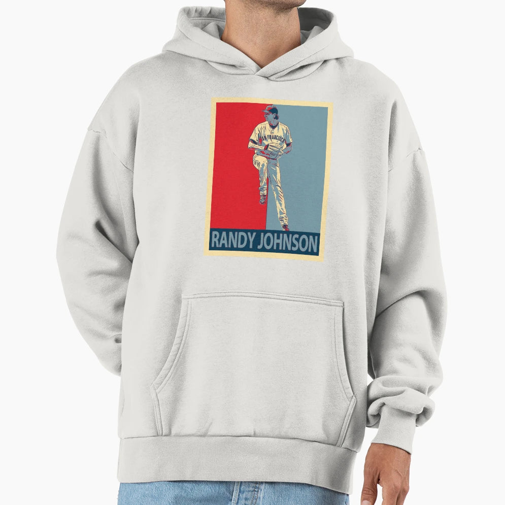 Randy Johnson Hoodie - Fun Novelty Design for Adults - T-Shirt, Sweatshirt, Hoodie