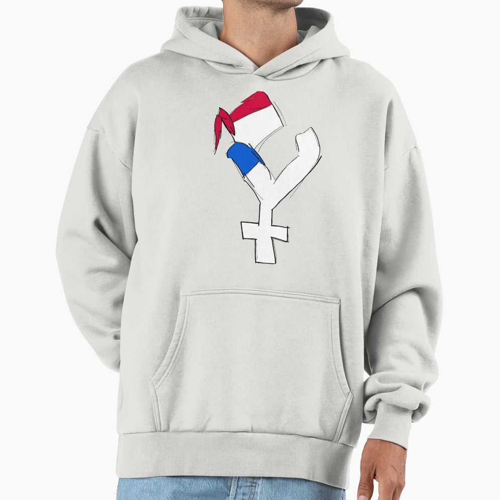 Womens Rights Symbol Hoodie - Casual Everyday Wear for Adults - T-Shirt, Sweatshirt, Hoodie